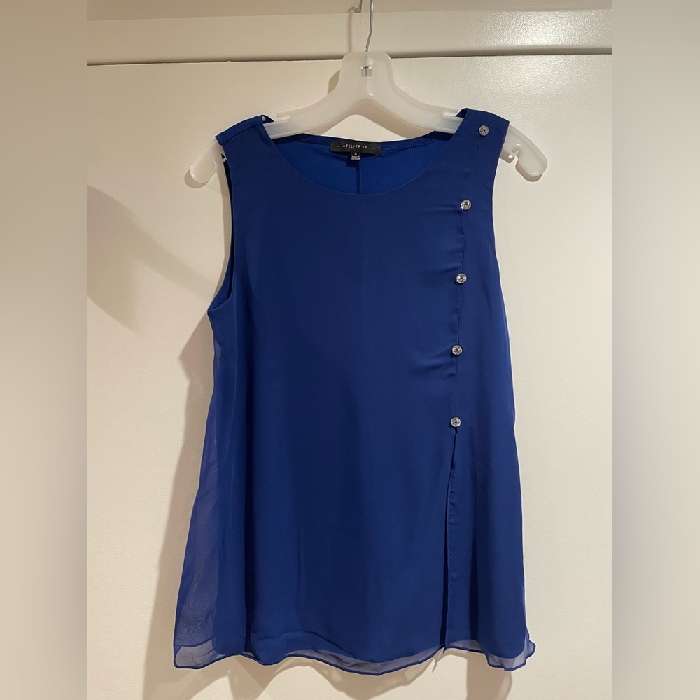 Navy Blue Top